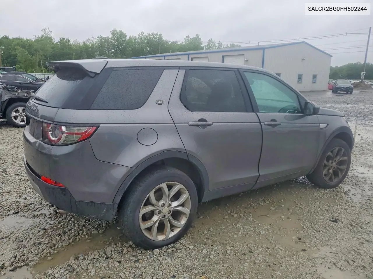 2015 Land Rover Discovery Sport Hse VIN: SALCR2BG0FH502244 Lot: 58254526