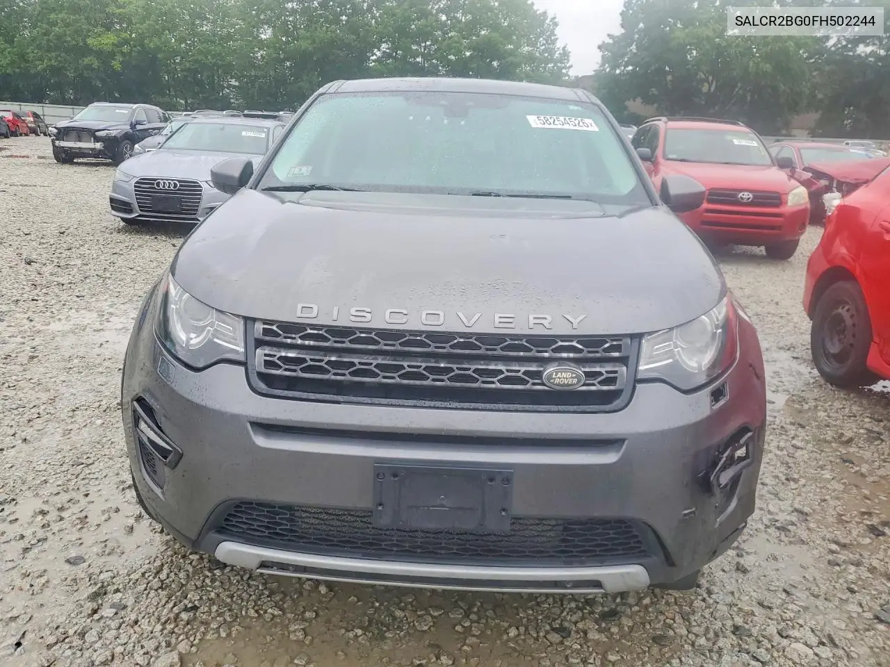 2015 Land Rover Discovery Sport Hse VIN: SALCR2BG0FH502244 Lot: 58254526