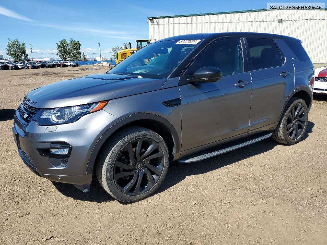 2015 Land Rover Discovery Sport Hse Luxury VIN: SALCT2BG5FH539646 Lot: 58407856