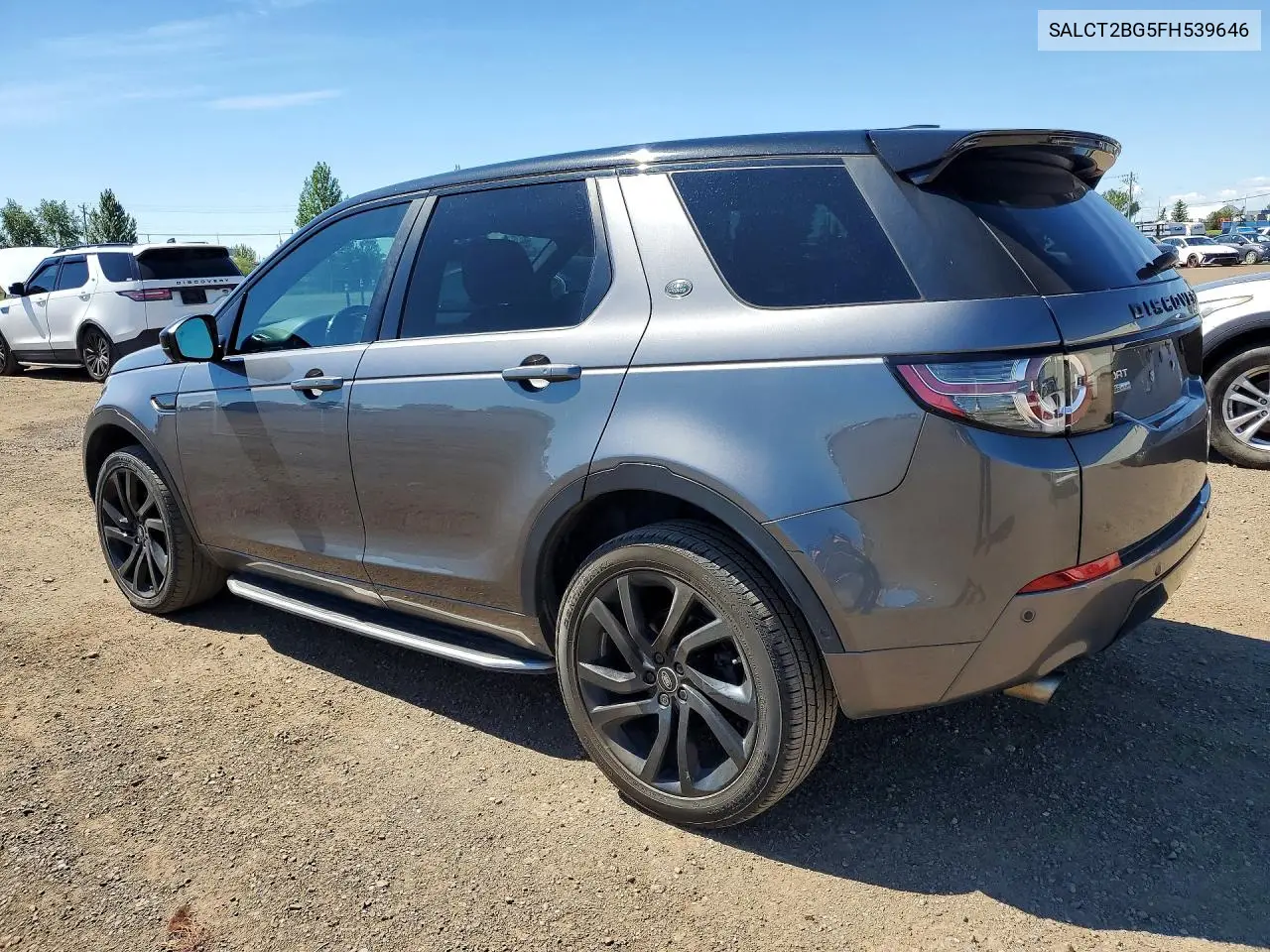 2015 Land Rover Discovery Sport Hse Luxury VIN: SALCT2BG5FH539646 Lot: 58407856