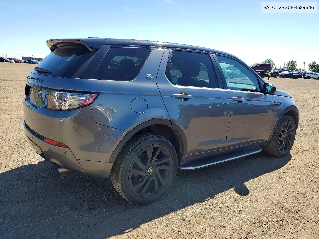 2015 Land Rover Discovery Sport Hse Luxury VIN: SALCT2BG5FH539646 Lot: 58407856