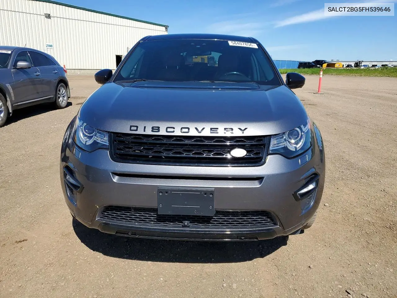 2015 Land Rover Discovery Sport Hse Luxury VIN: SALCT2BG5FH539646 Lot: 58407856