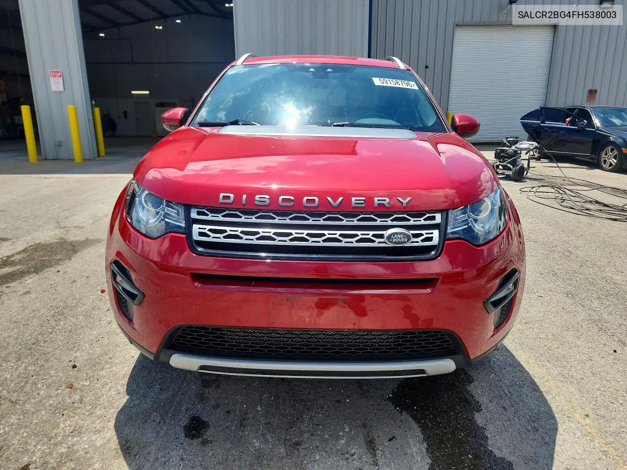 2015 Land Rover Discovery Sport Hse VIN: SALCR2BG4FH538003 Lot: 59158796