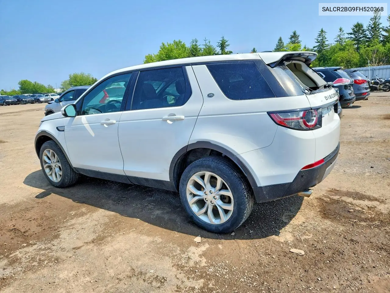 2015 Land Rover Discovery Sport Hse VIN: SALCR2BG9FH520368 Lot: 59235376