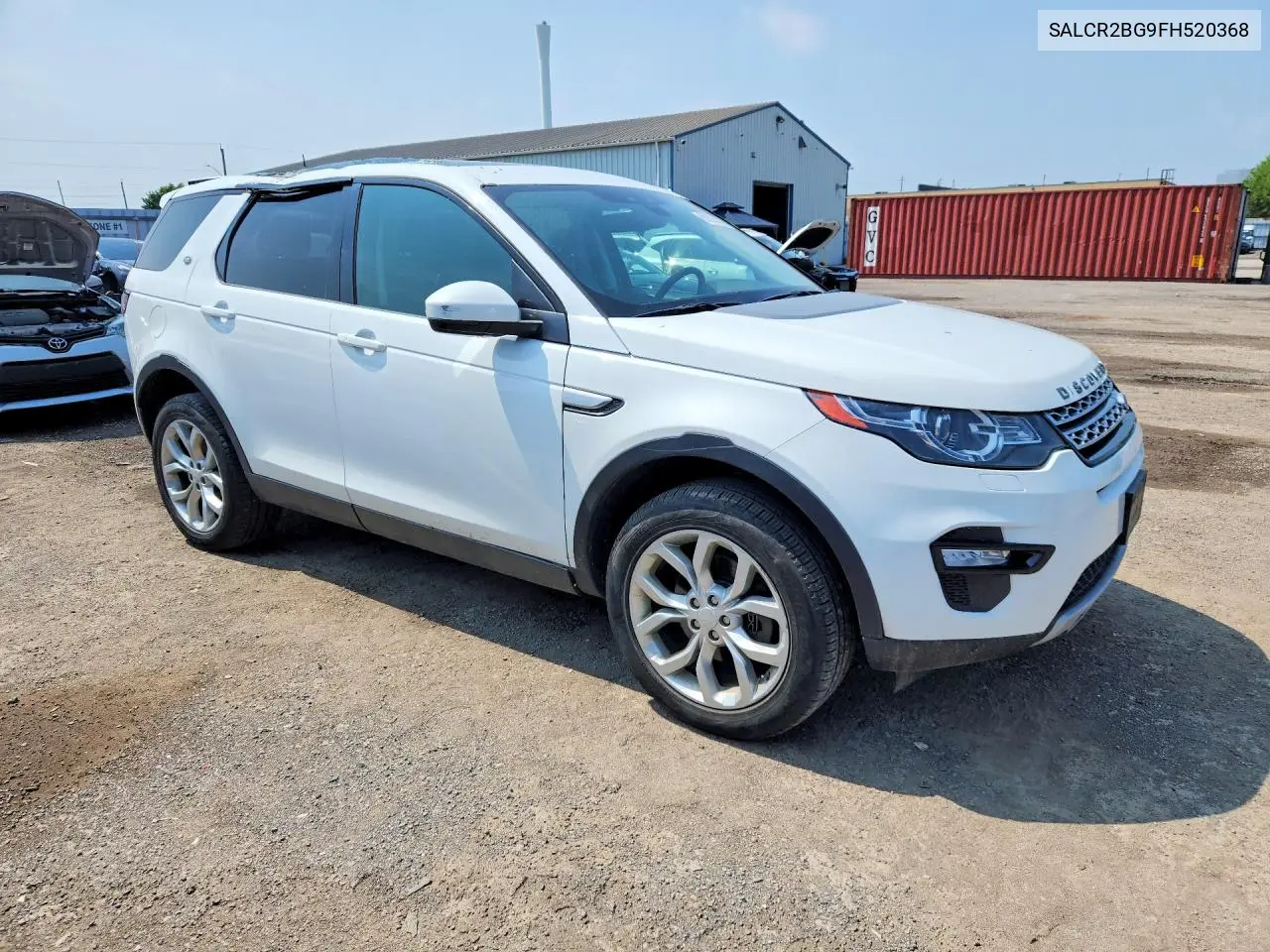 2015 Land Rover Discovery Sport Hse VIN: SALCR2BG9FH520368 Lot: 59235376