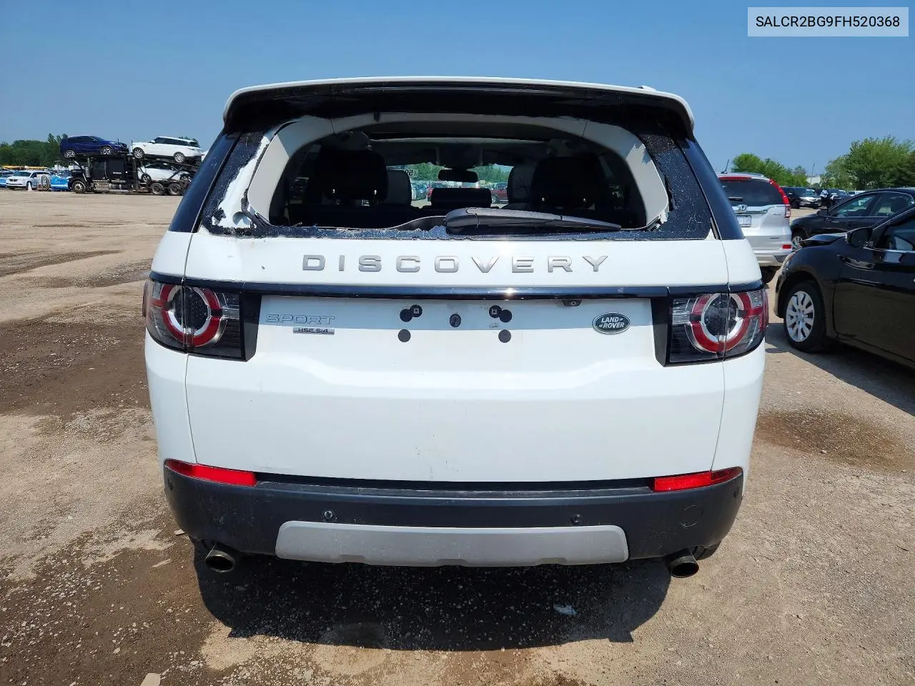 2015 Land Rover Discovery Sport Hse VIN: SALCR2BG9FH520368 Lot: 59235376