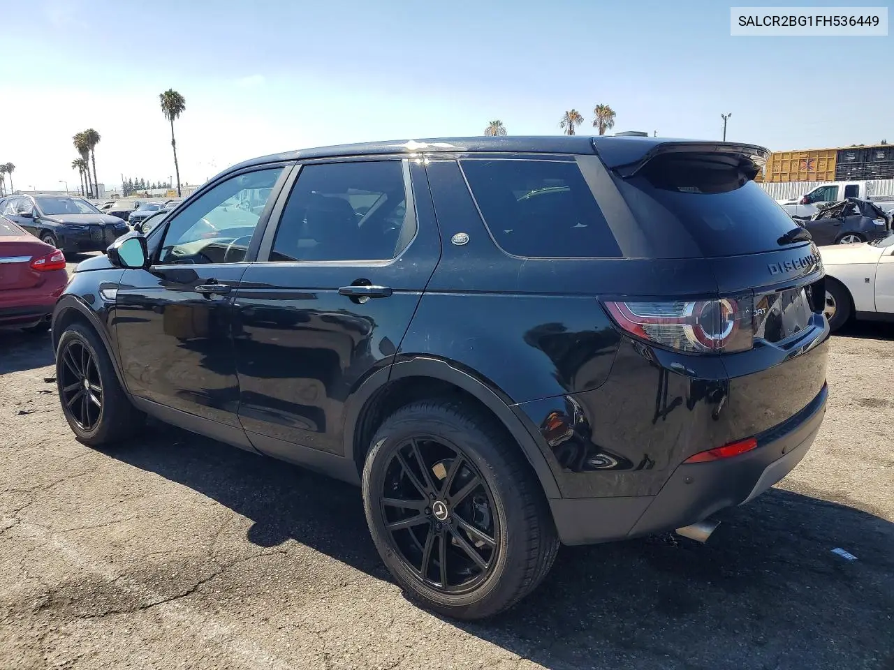 2015 Land Rover Discovery Sport Hse VIN: SALCR2BG1FH536449 Lot: 59906536