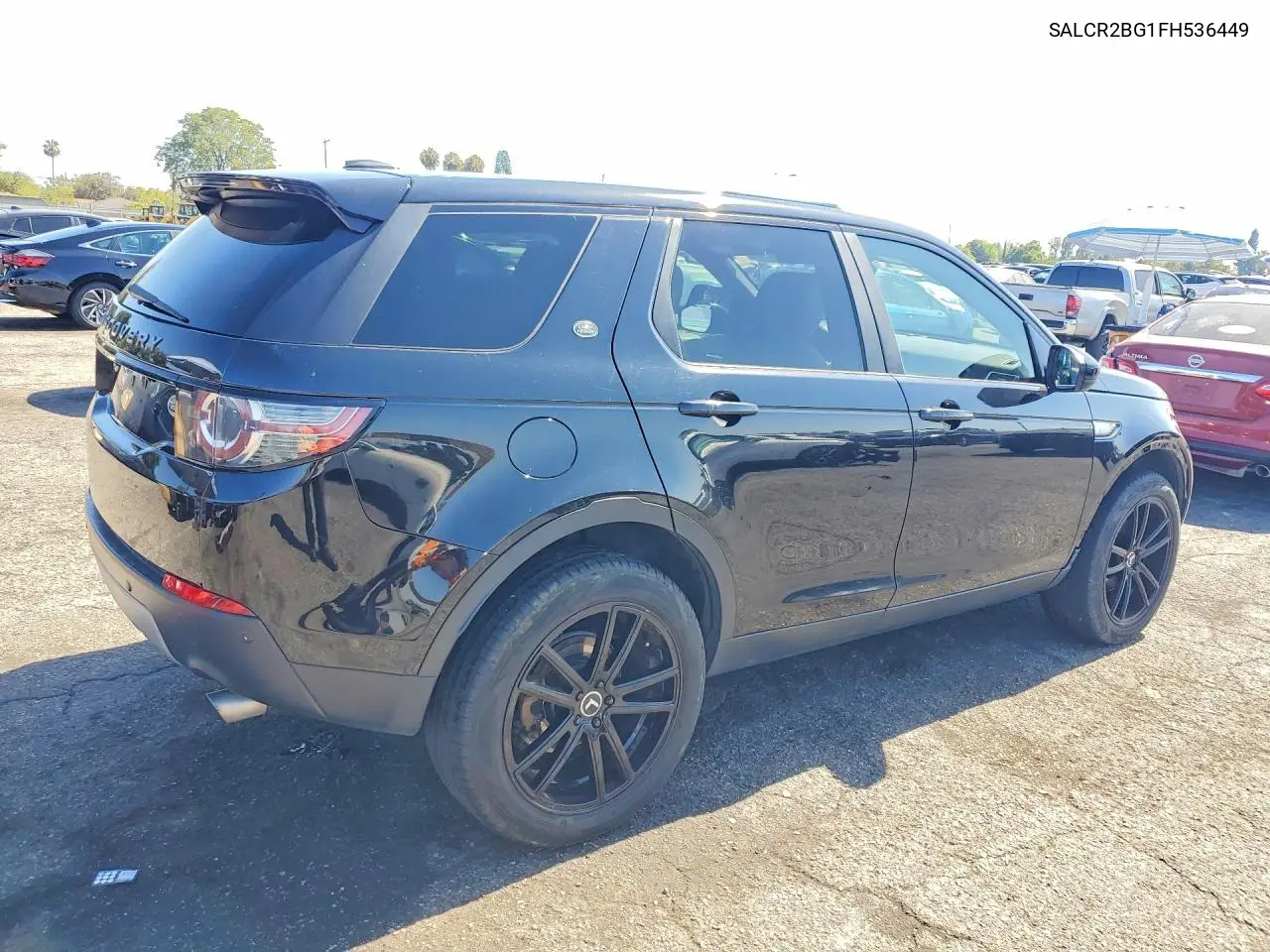 2015 Land Rover Discovery Sport Hse VIN: SALCR2BG1FH536449 Lot: 59906536
