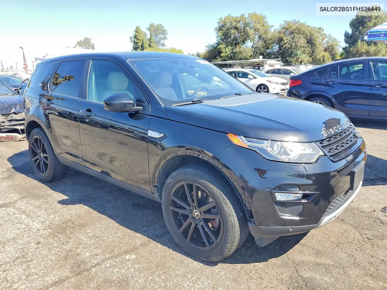 2015 Land Rover Discovery Sport Hse VIN: SALCR2BG1FH536449 Lot: 59906536