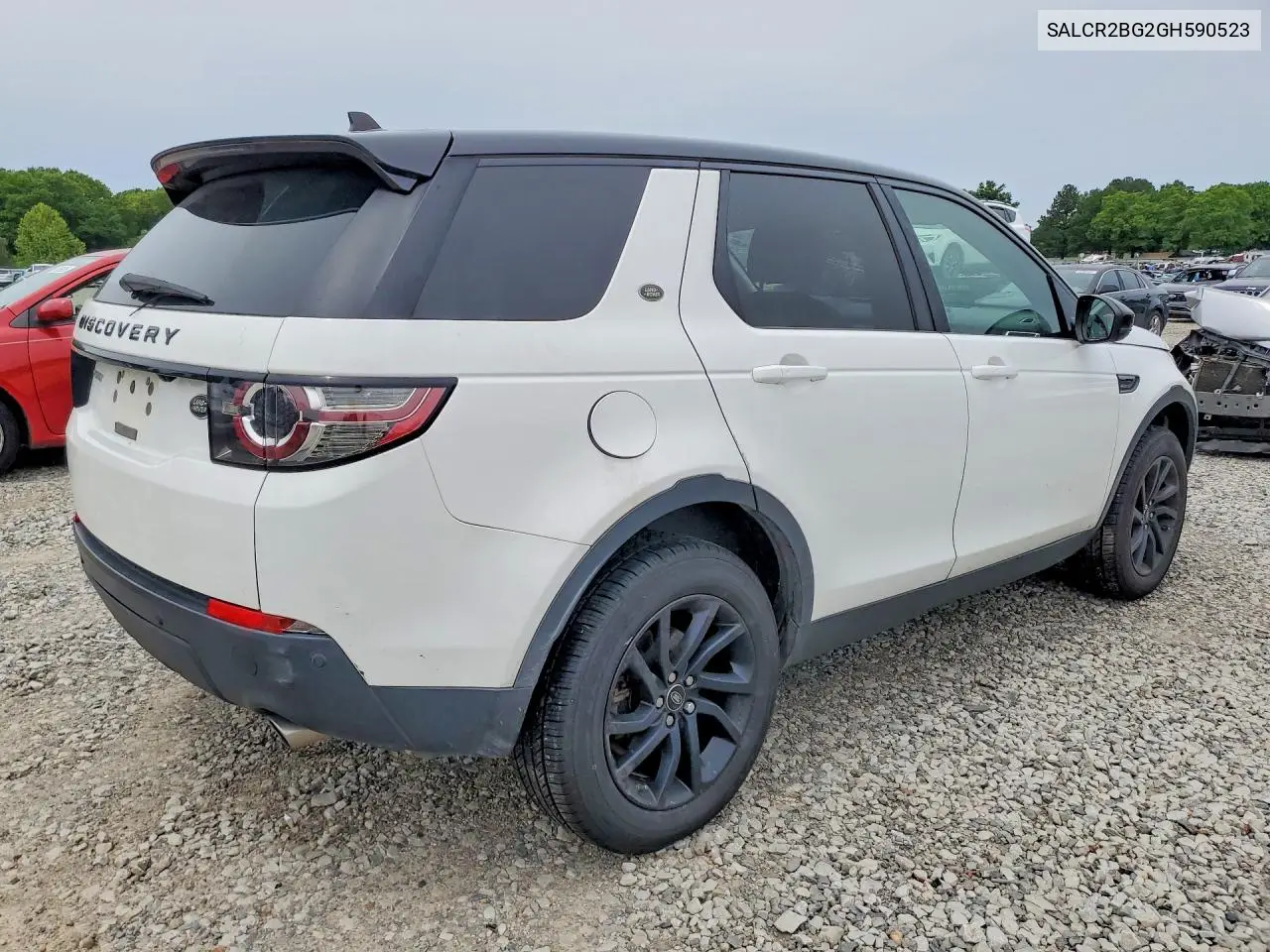 2016 Land Rover Discovery Sport Hse VIN: SALCR2BG2GH590523 Lot: 51821116