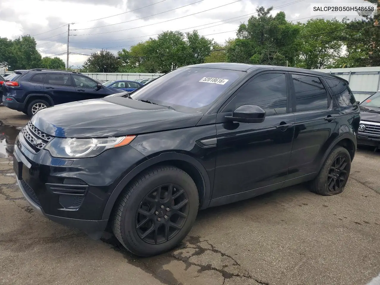 2016 Land Rover Discovery Sport Se VIN: SALCP2BG5GH548658 Lot: 52018616