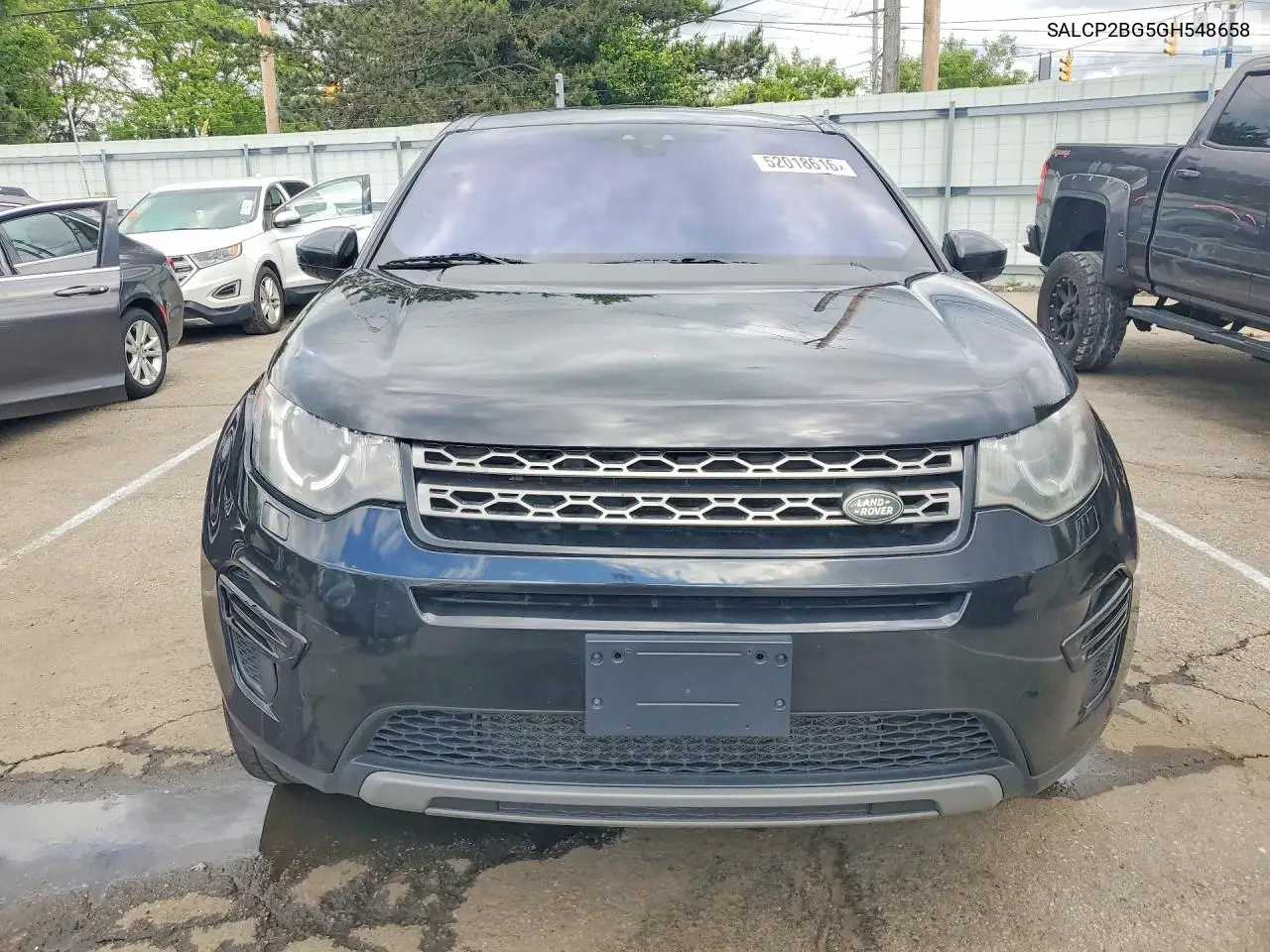 2016 Land Rover Discovery Sport Se VIN: SALCP2BG5GH548658 Lot: 52018616