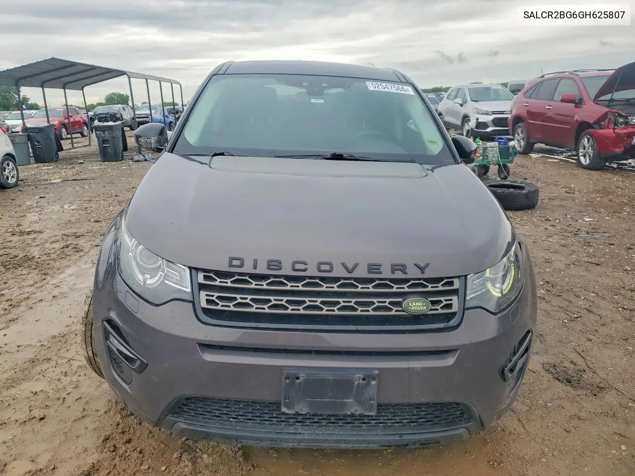 2016 Land Rover Discovery Sport Hse VIN: SALCR2BG6GH625807 Lot: 52547566