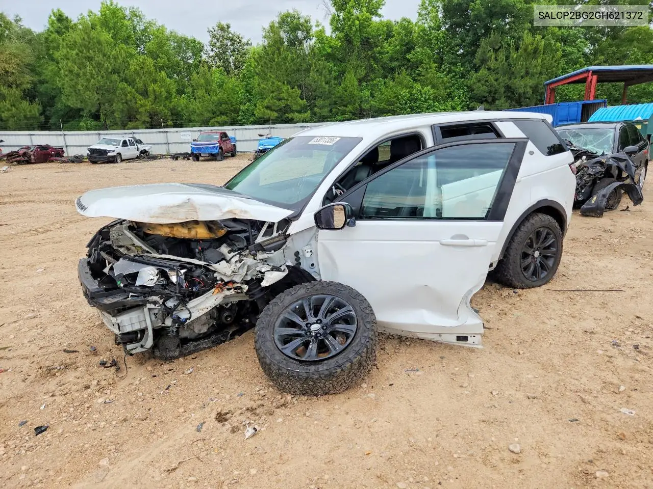 2016 Land Rover Discovery Sport Se VIN: SALCP2BG2GH621372 Lot: 53017356