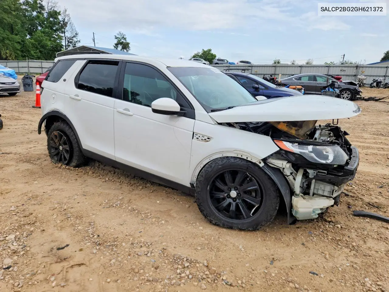 2016 Land Rover Discovery Sport Se VIN: SALCP2BG2GH621372 Lot: 53017356