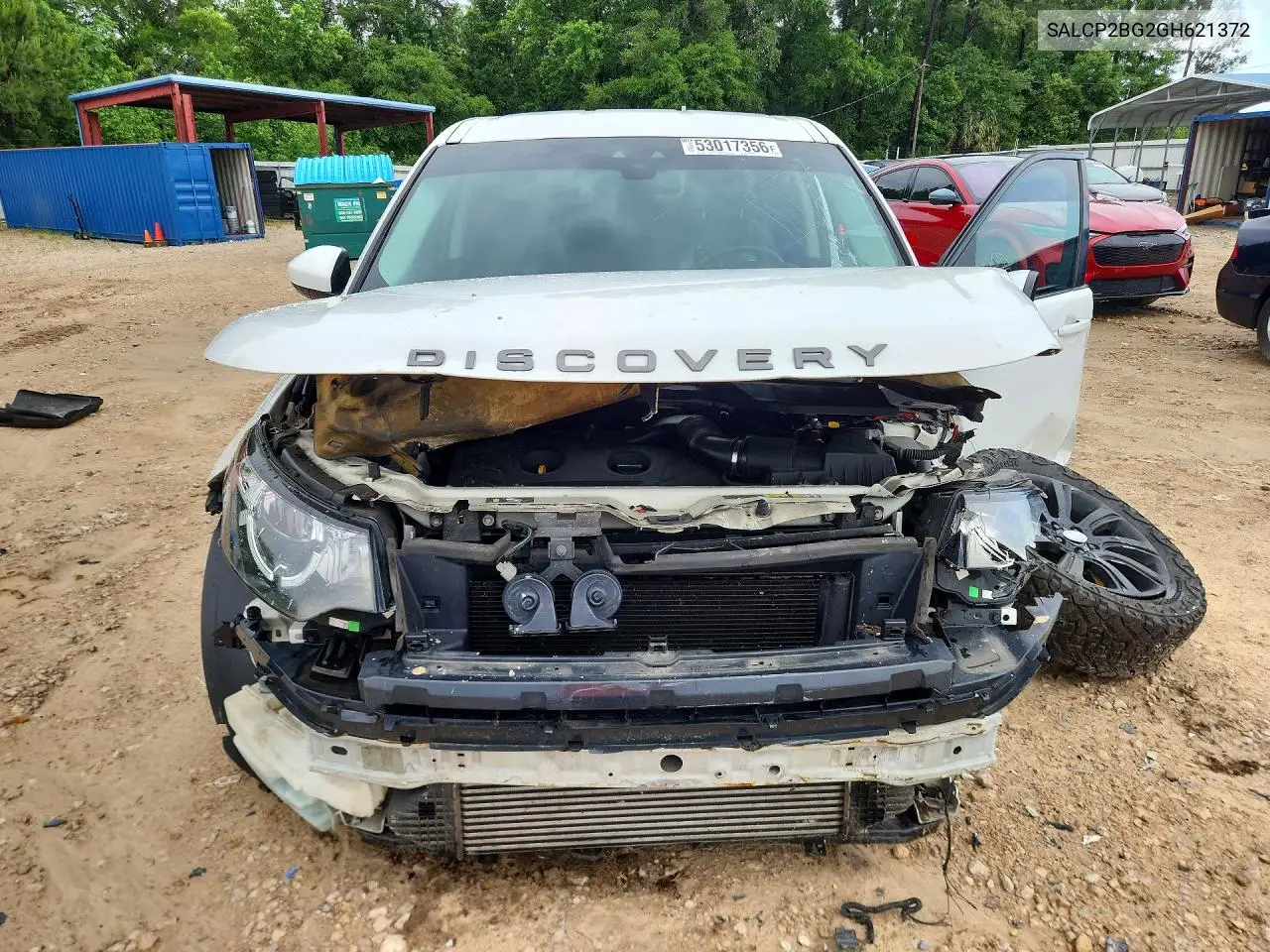 2016 Land Rover Discovery Sport Se VIN: SALCP2BG2GH621372 Lot: 53017356