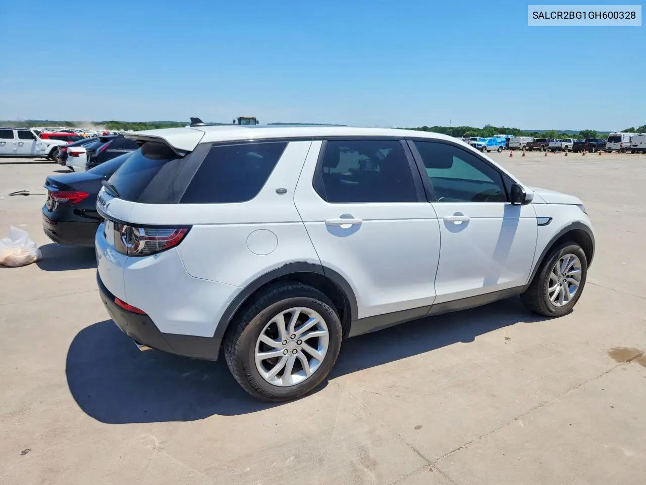 2016 Land Rover Discovery Sport Hse VIN: SALCR2BG1GH600328 Lot: 53695696
