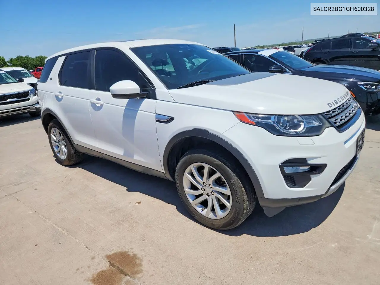2016 Land Rover Discovery Sport Hse VIN: SALCR2BG1GH600328 Lot: 53695696