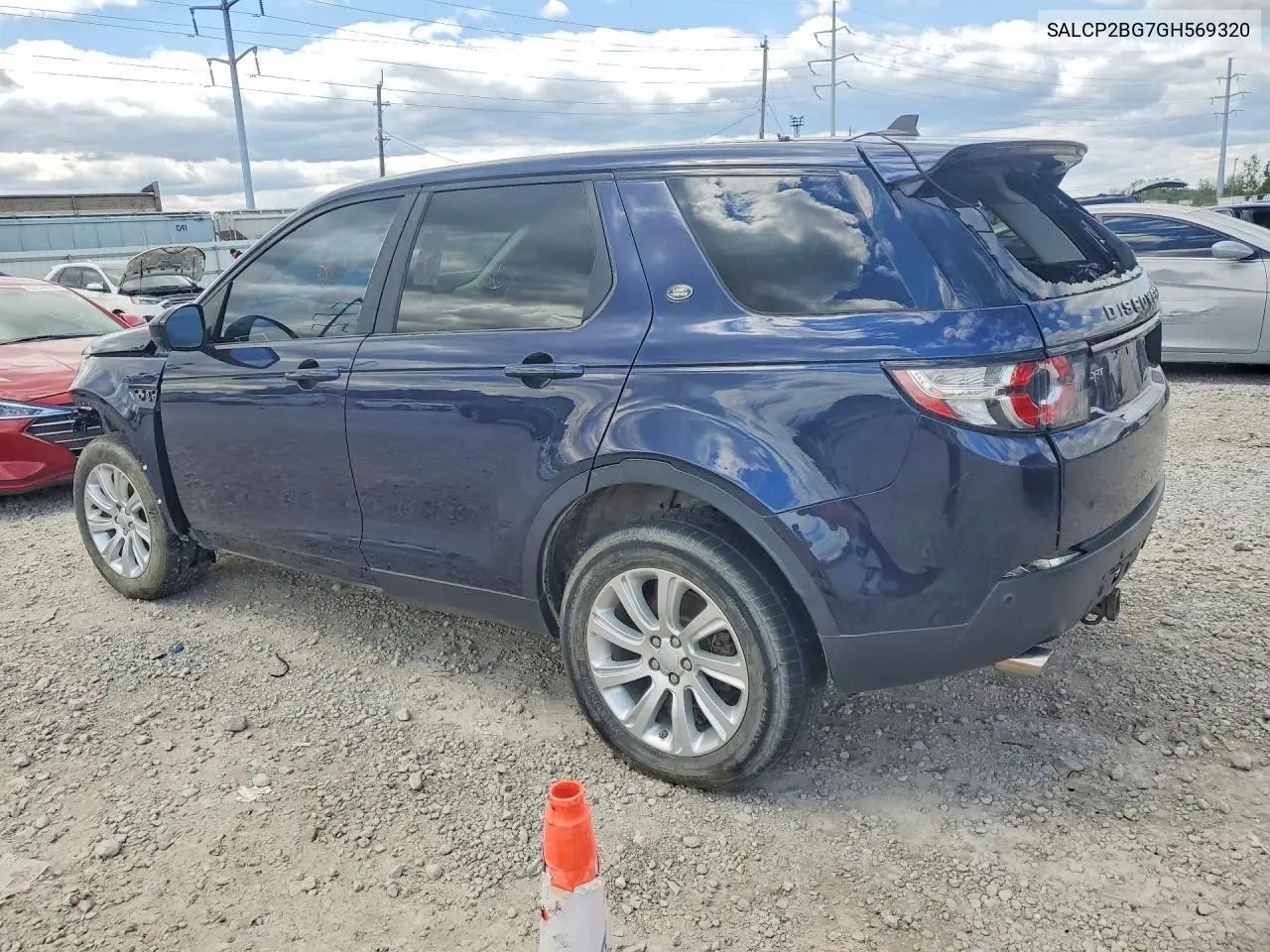 2016 Land Rover Discovery Sport Se VIN: SALCP2BG7GH569320 Lot: 53877786