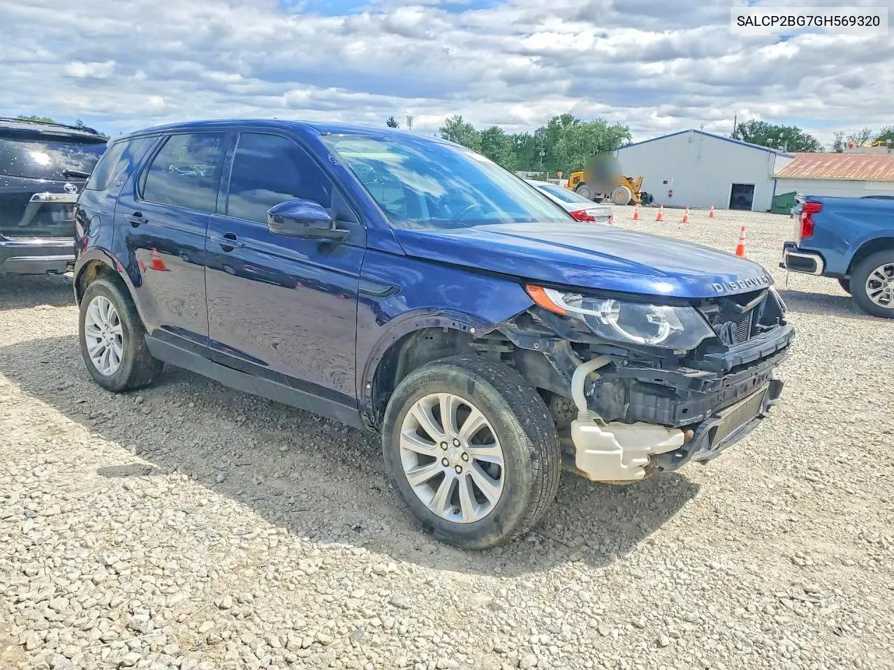 2016 Land Rover Discovery Sport Se VIN: SALCP2BG7GH569320 Lot: 53877786