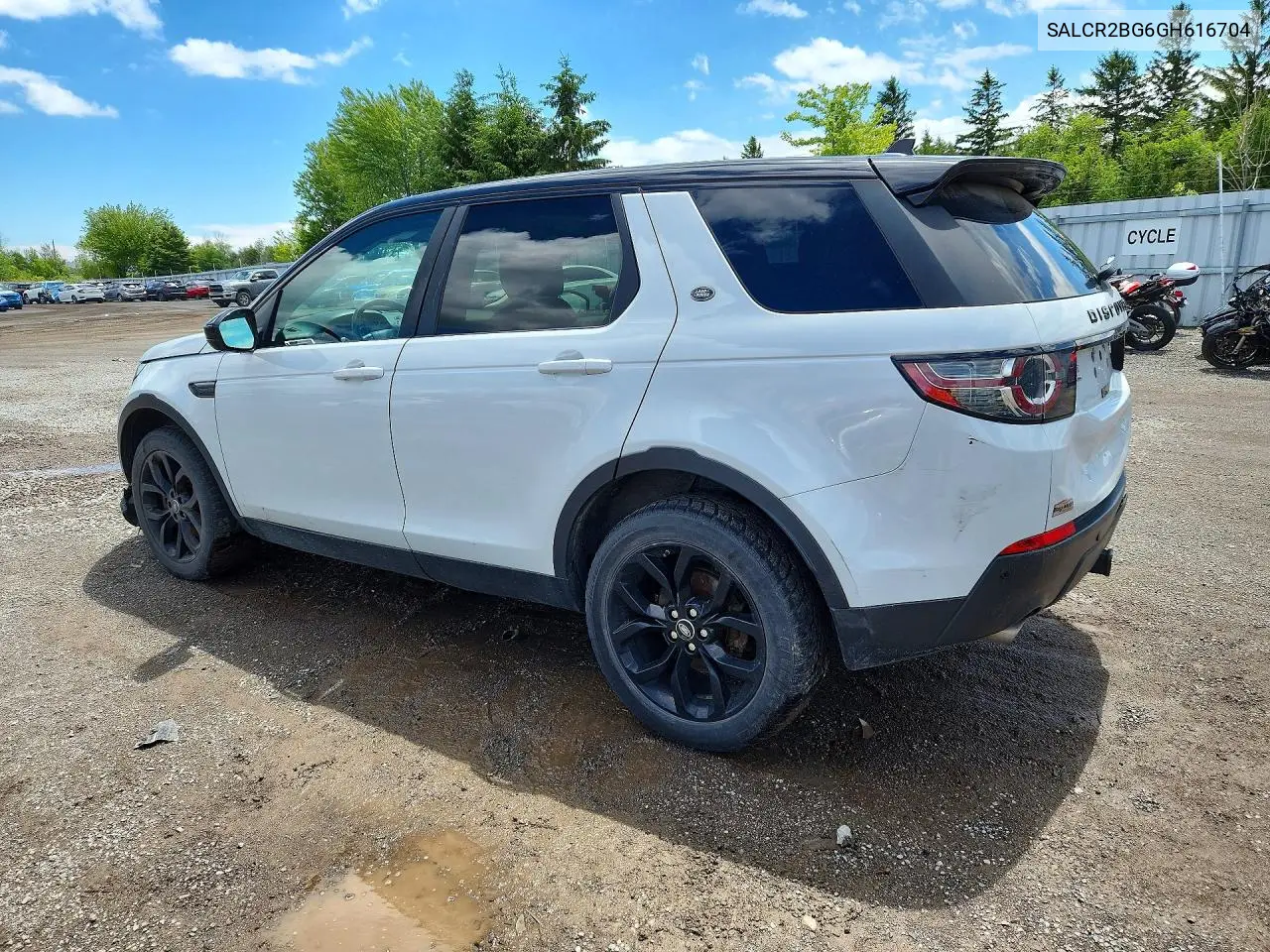 2016 Land Rover Discovery Sport Hse VIN: SALCR2BG6GH616704 Lot: 55905276