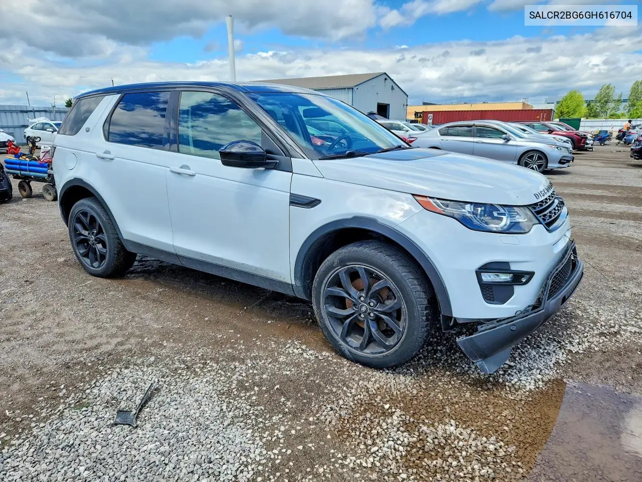 2016 Land Rover Discovery Sport Hse VIN: SALCR2BG6GH616704 Lot: 55905276