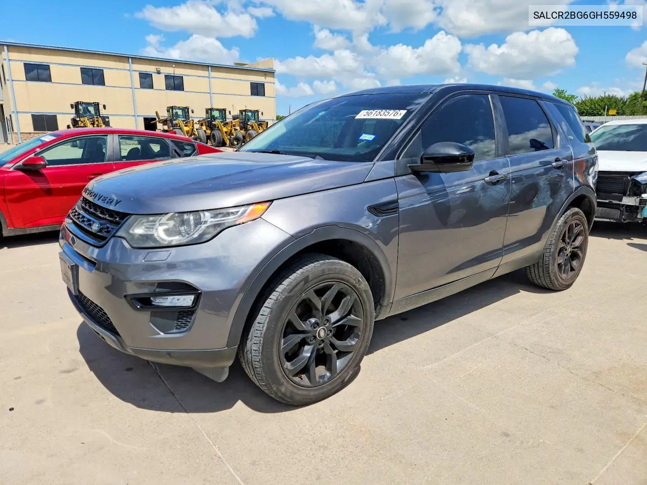 2016 Land Rover Discovery Sport Hse VIN: SALCR2BG6GH559498 Lot: 56183576