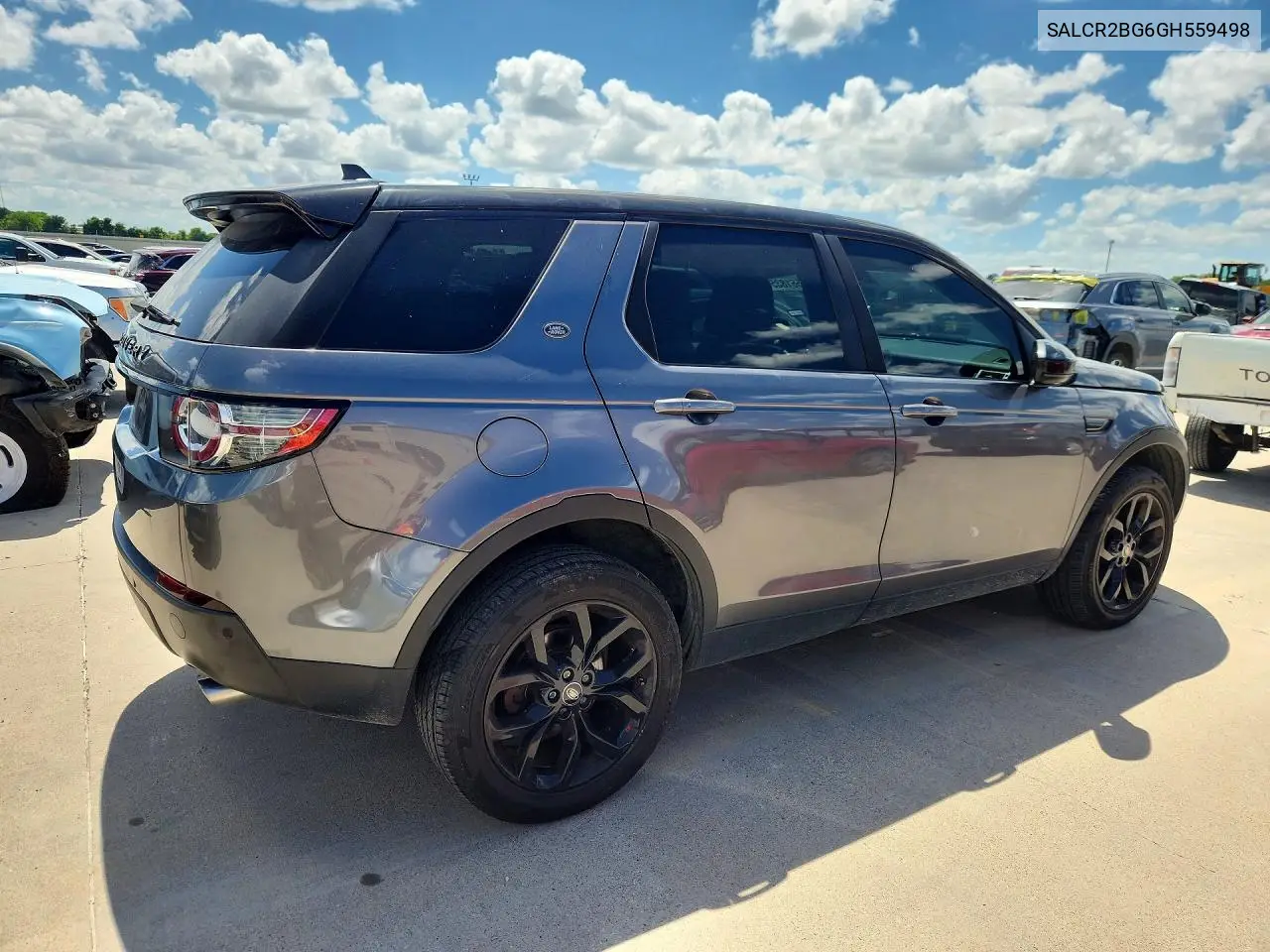 2016 Land Rover Discovery Sport Hse VIN: SALCR2BG6GH559498 Lot: 56183576