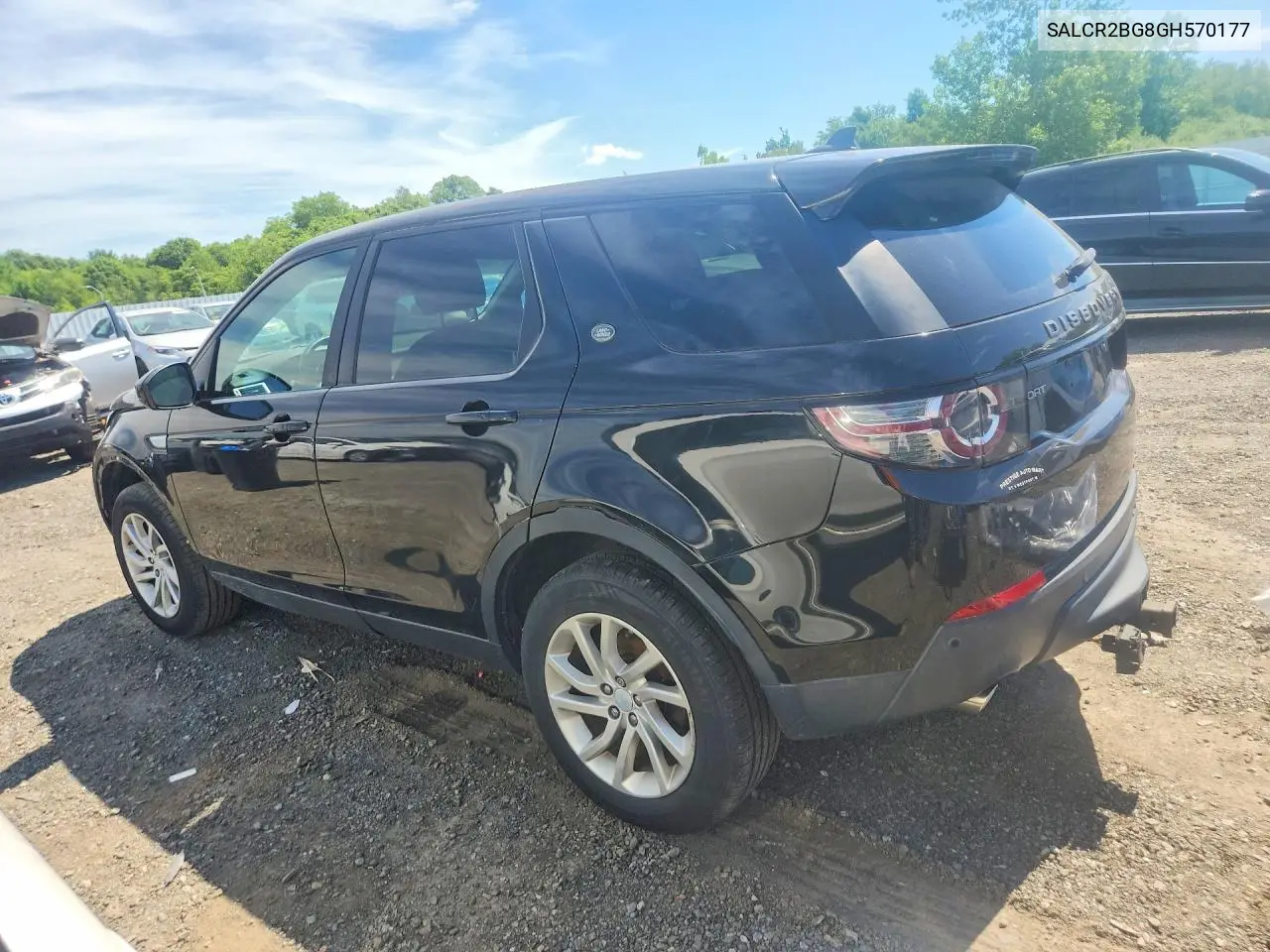 2016 Land Rover Discovery Sport Hse VIN: SALCR2BG8GH570177 Lot: 57752296