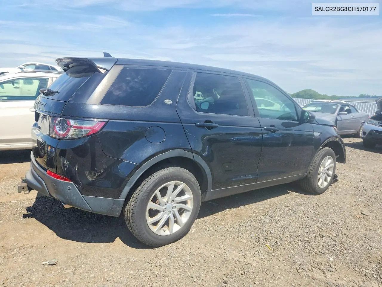 2016 Land Rover Discovery Sport Hse VIN: SALCR2BG8GH570177 Lot: 57752296