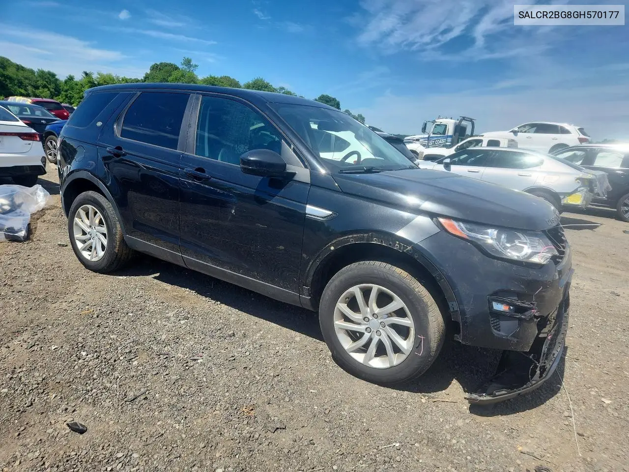 2016 Land Rover Discovery Sport Hse VIN: SALCR2BG8GH570177 Lot: 57752296