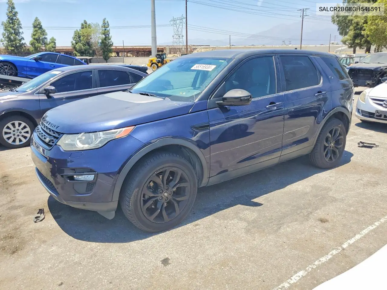2016 Land Rover Discovery Sport Hse VIN: SALCR2BG8GH546591 Lot: 58516936
