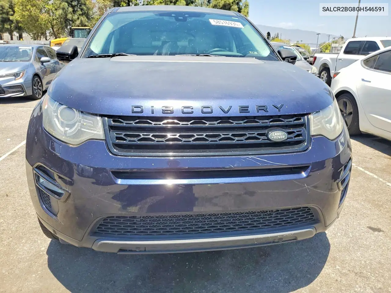 2016 Land Rover Discovery Sport Hse VIN: SALCR2BG8GH546591 Lot: 58516936
