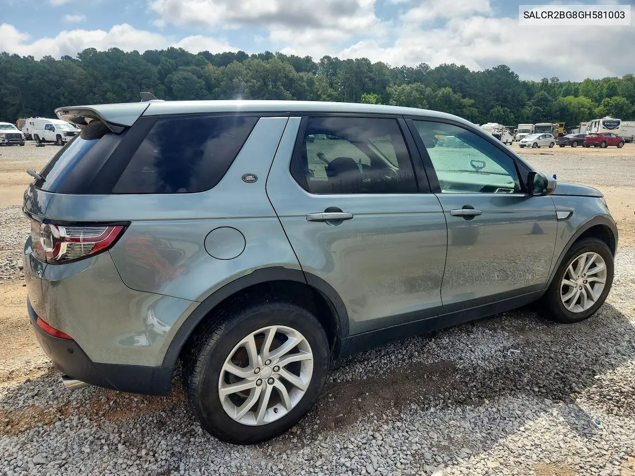 2016 Land Rover Discovery Sport Hse VIN: SALCR2BG8GH581003 Lot: 60780996