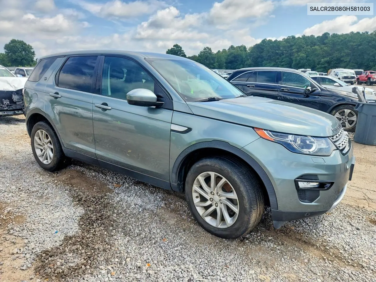 2016 Land Rover Discovery Sport Hse VIN: SALCR2BG8GH581003 Lot: 60780996