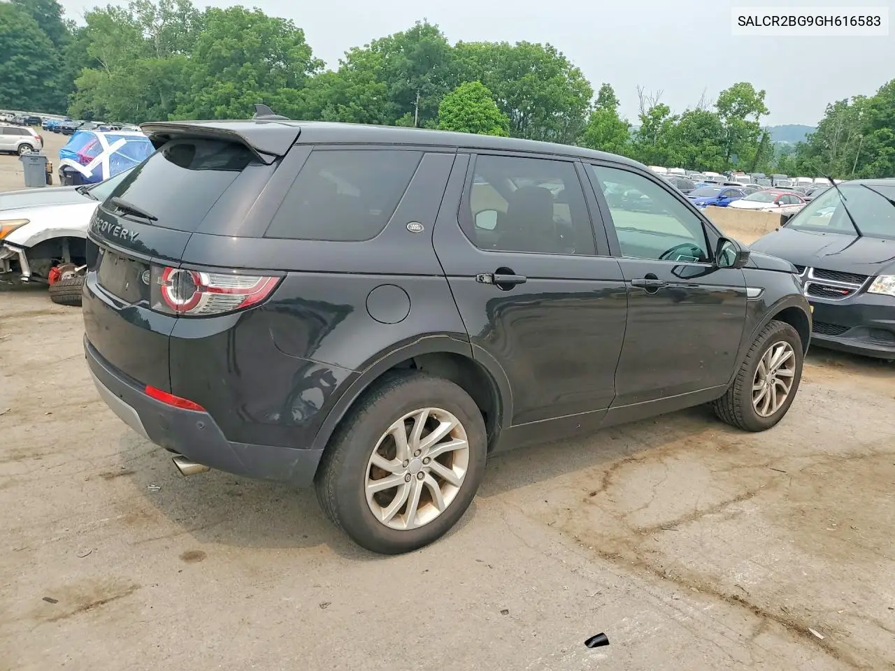 2016 Land Rover Discovery Sport Hse VIN: SALCR2BG9GH616583 Lot: 61142726