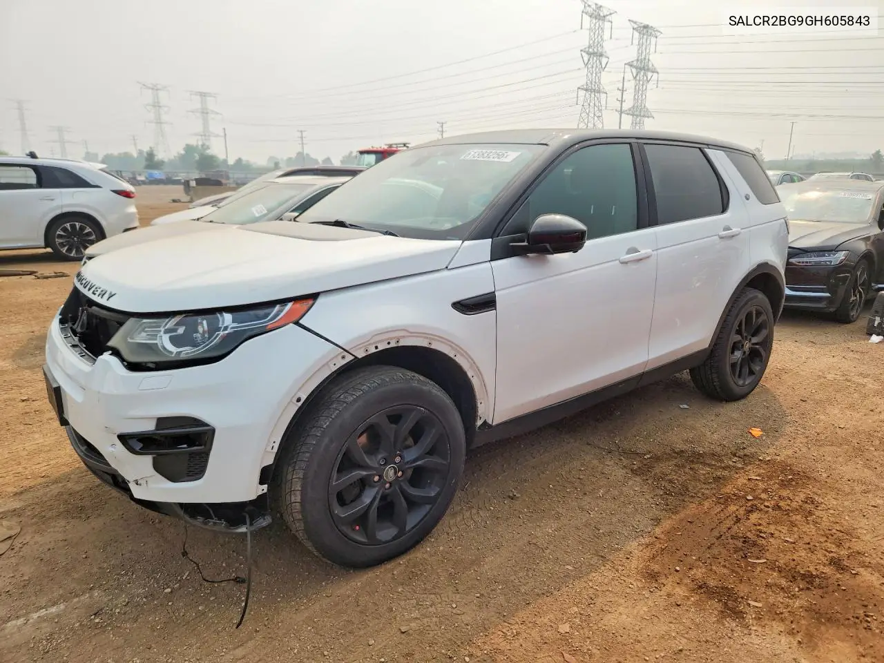 2016 Land Rover Discovery Sport Hse VIN: SALCR2BG9GH605843 Lot: 61383256