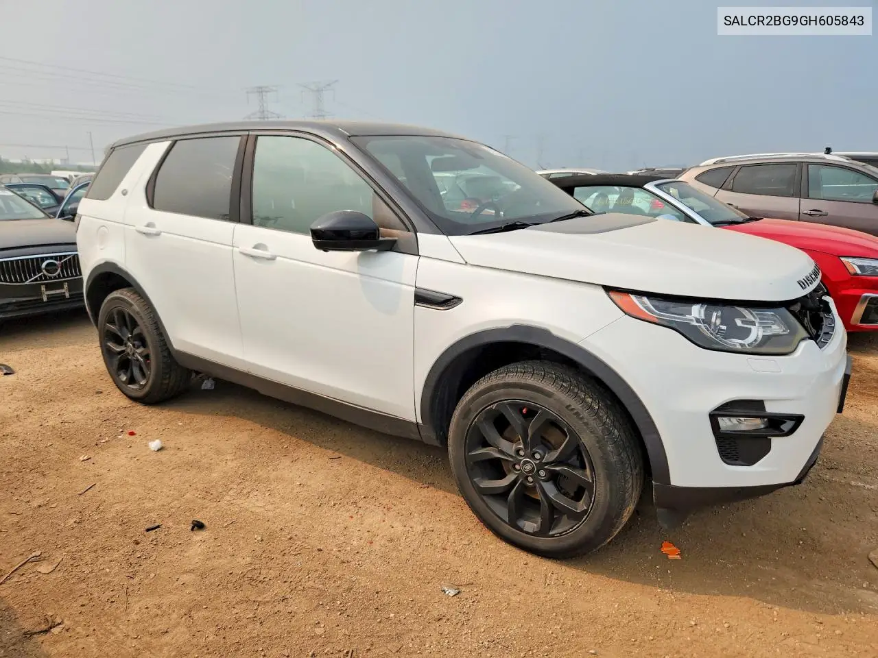 2016 Land Rover Discovery Sport Hse VIN: SALCR2BG9GH605843 Lot: 61383256