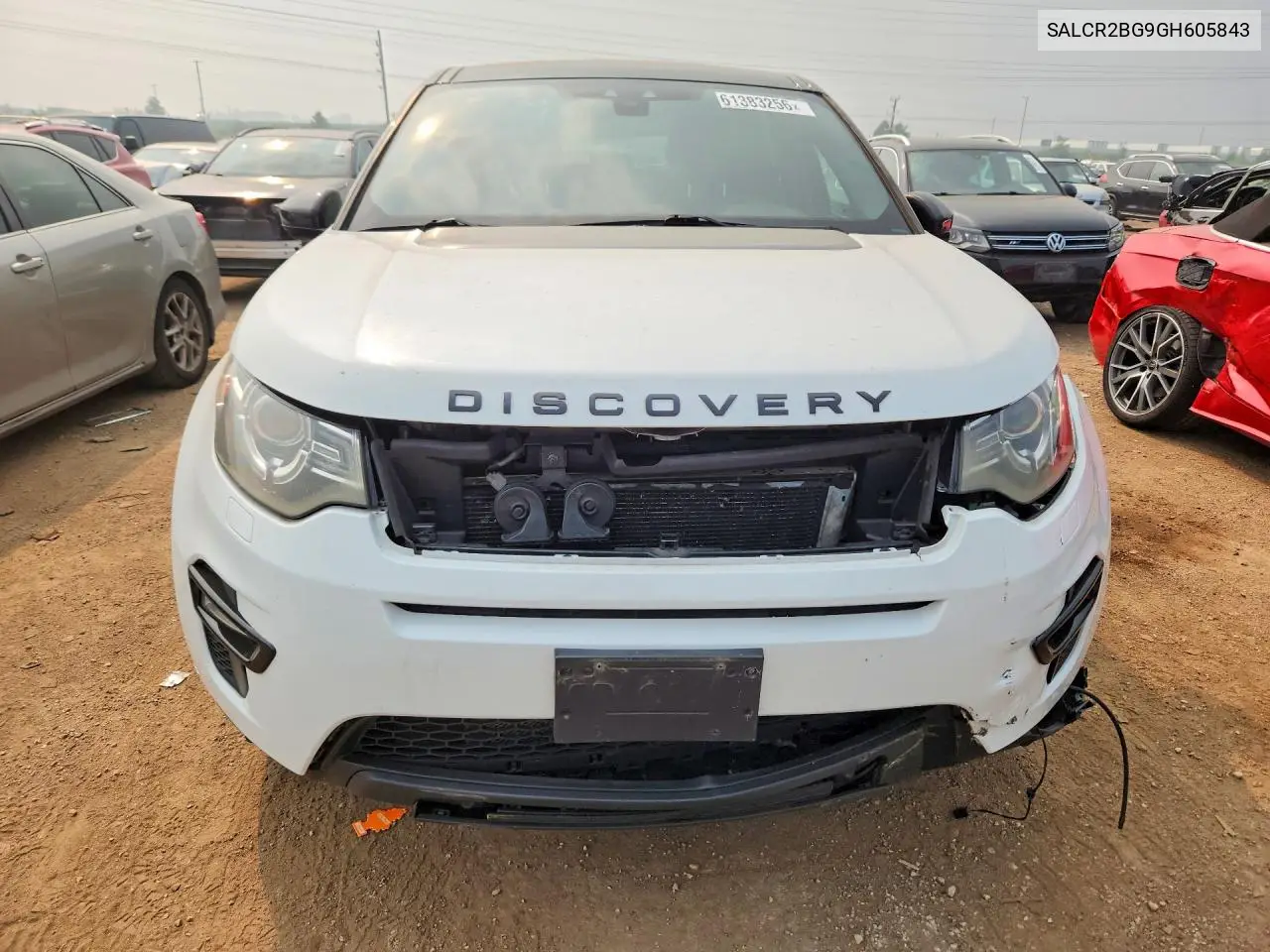 2016 Land Rover Discovery Sport Hse VIN: SALCR2BG9GH605843 Lot: 61383256