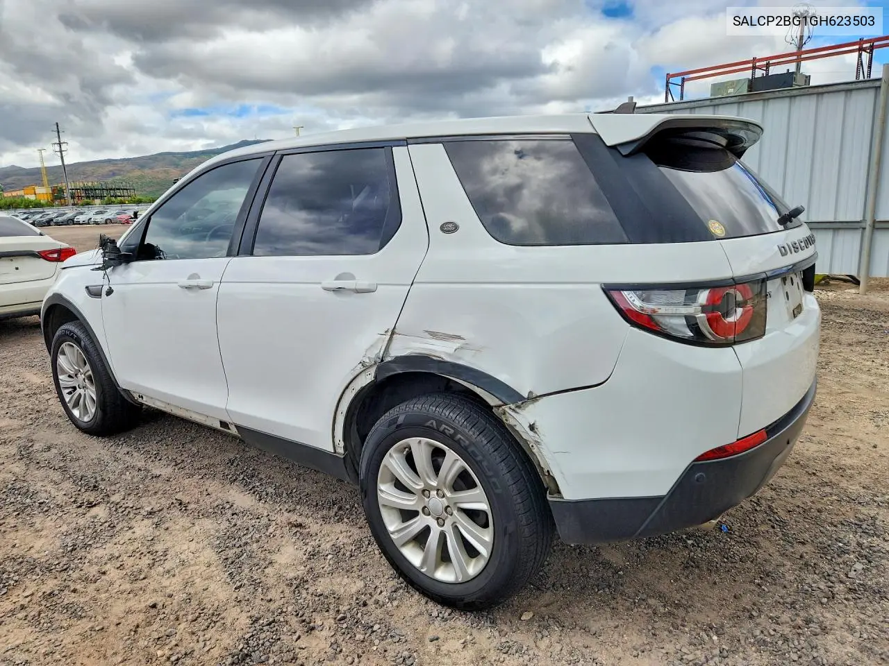 2016 Land Rover Discovery Sport Se VIN: SALCP2BG1GH623503 Lot: 61422236