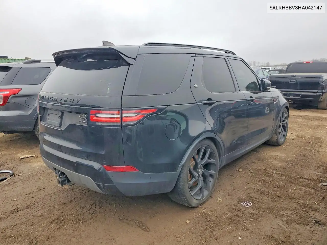 2017 Land Rover Discovery Hse Luxury VIN: SALRHBBV3HA042147 Lot: 41997266
