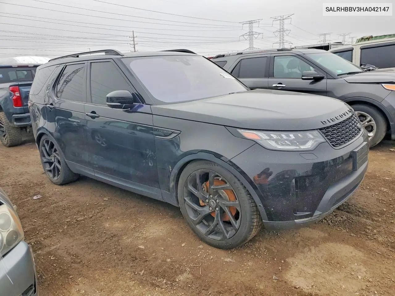 2017 Land Rover Discovery Hse Luxury VIN: SALRHBBV3HA042147 Lot: 41997266