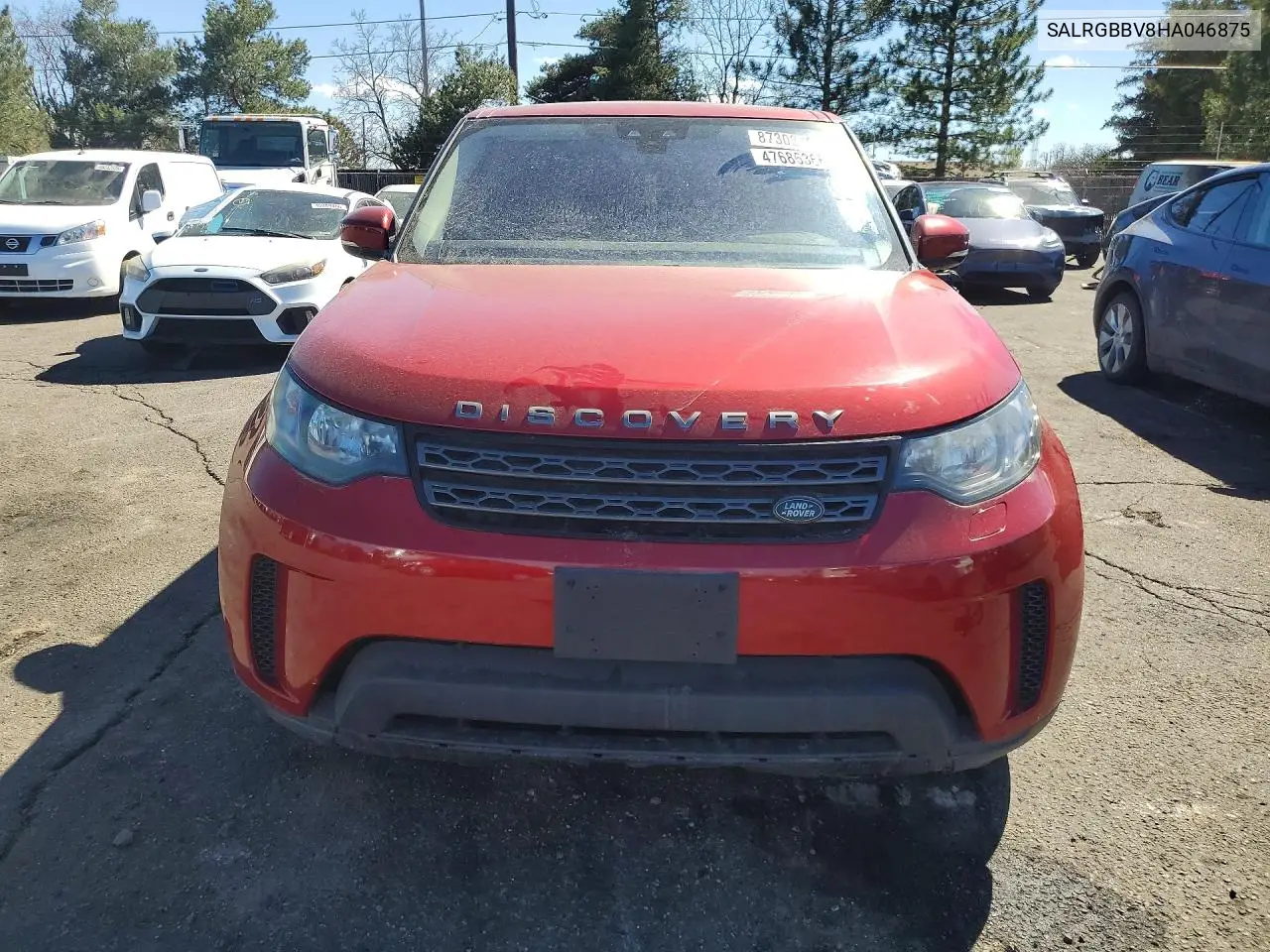 SALRGBBV8HA046875 2017 Land Rover Discovery Se