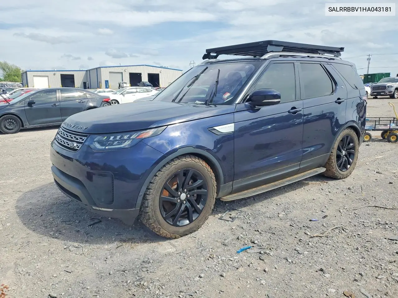 2017 Land Rover Discovery Hse VIN: SALRRBBV1HA043181 Lot: 49769986