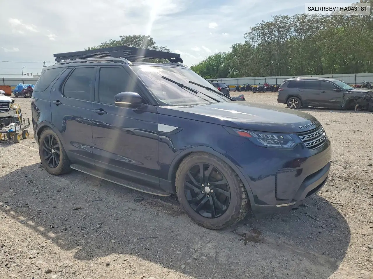 2017 Land Rover Discovery Hse VIN: SALRRBBV1HA043181 Lot: 49769986