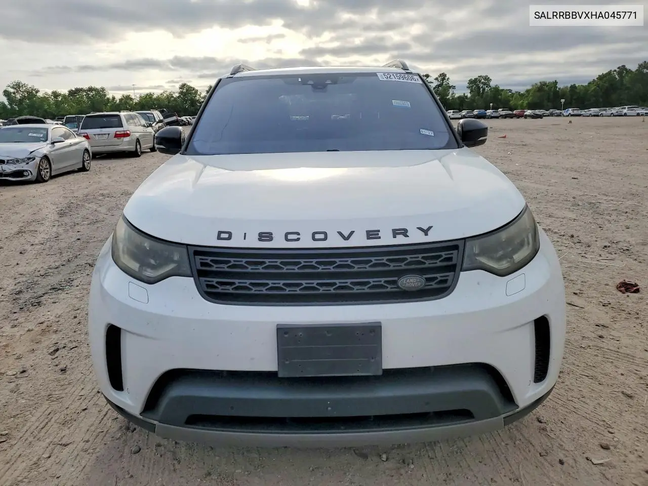 2017 Land Rover Discovery Hse VIN: SALRRBBVXHA045771 Lot: 52159606