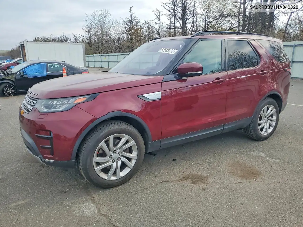 2017 Land Rover Discovery Hse VIN: SALRRBBV1HA040328 Lot: 52543496
