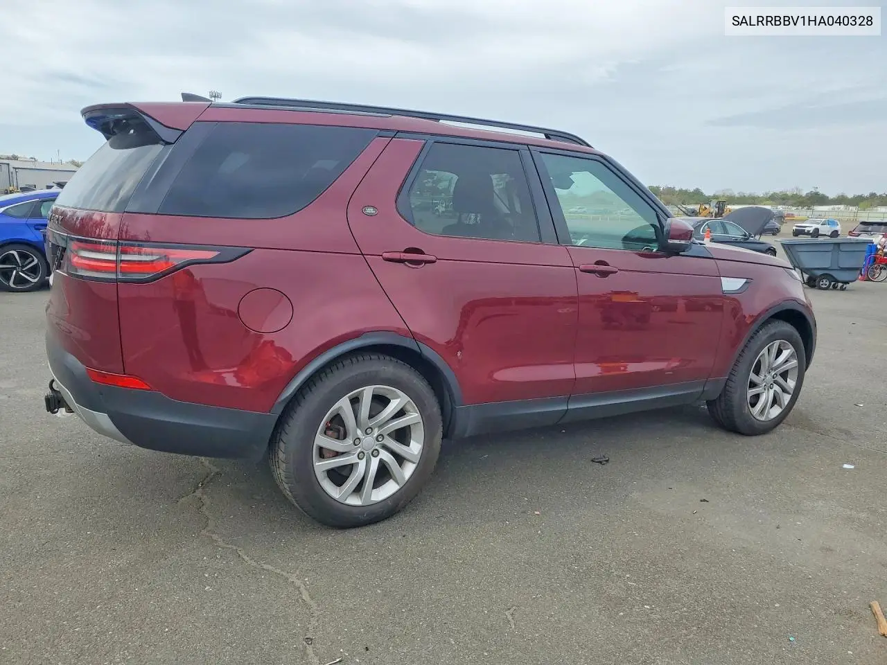 2017 Land Rover Discovery Hse VIN: SALRRBBV1HA040328 Lot: 52543496