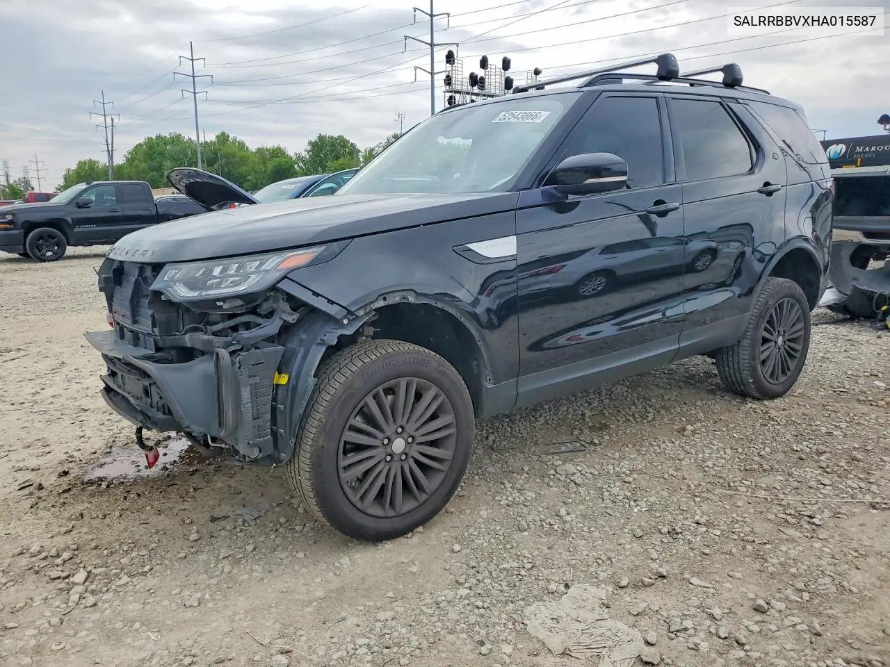 2017 Land Rover Discovery Hse VIN: SALRRBBVXHA015587 Lot: 52543866