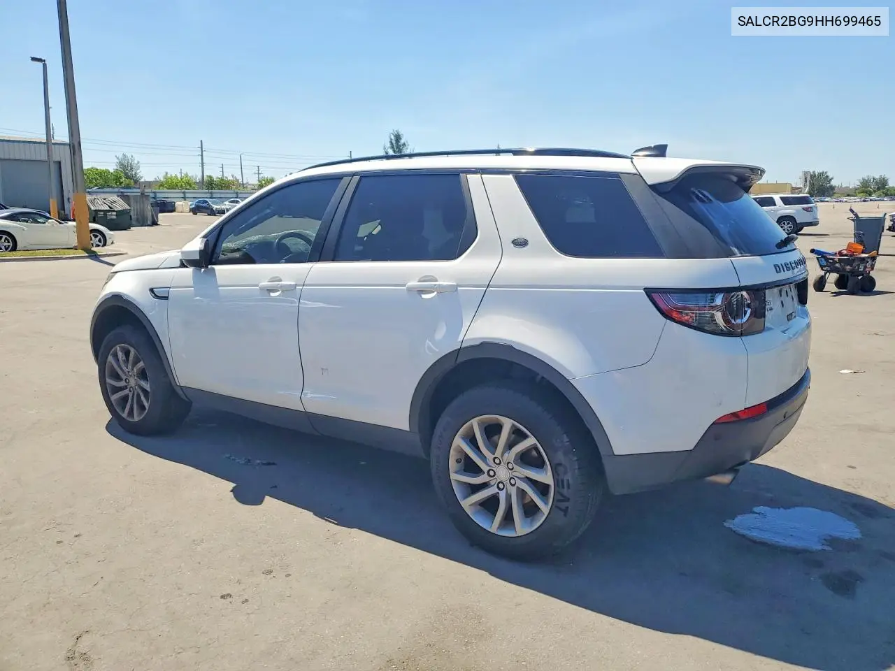 2017 Land Rover Discovery Sport Hse VIN: SALCR2BG9HH699465 Lot: 52806946